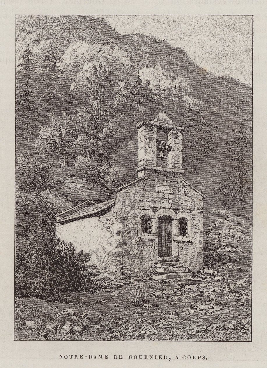 Notre-Dame De Gournier, Ein Körper von Hubert Clerget