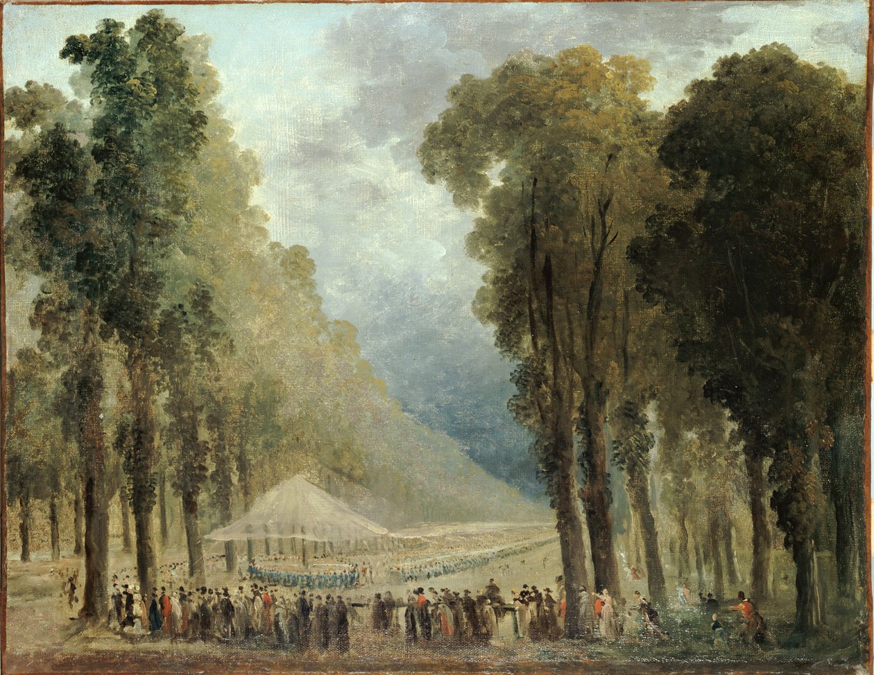 Das Bankett der Soldaten von Hubert Robert