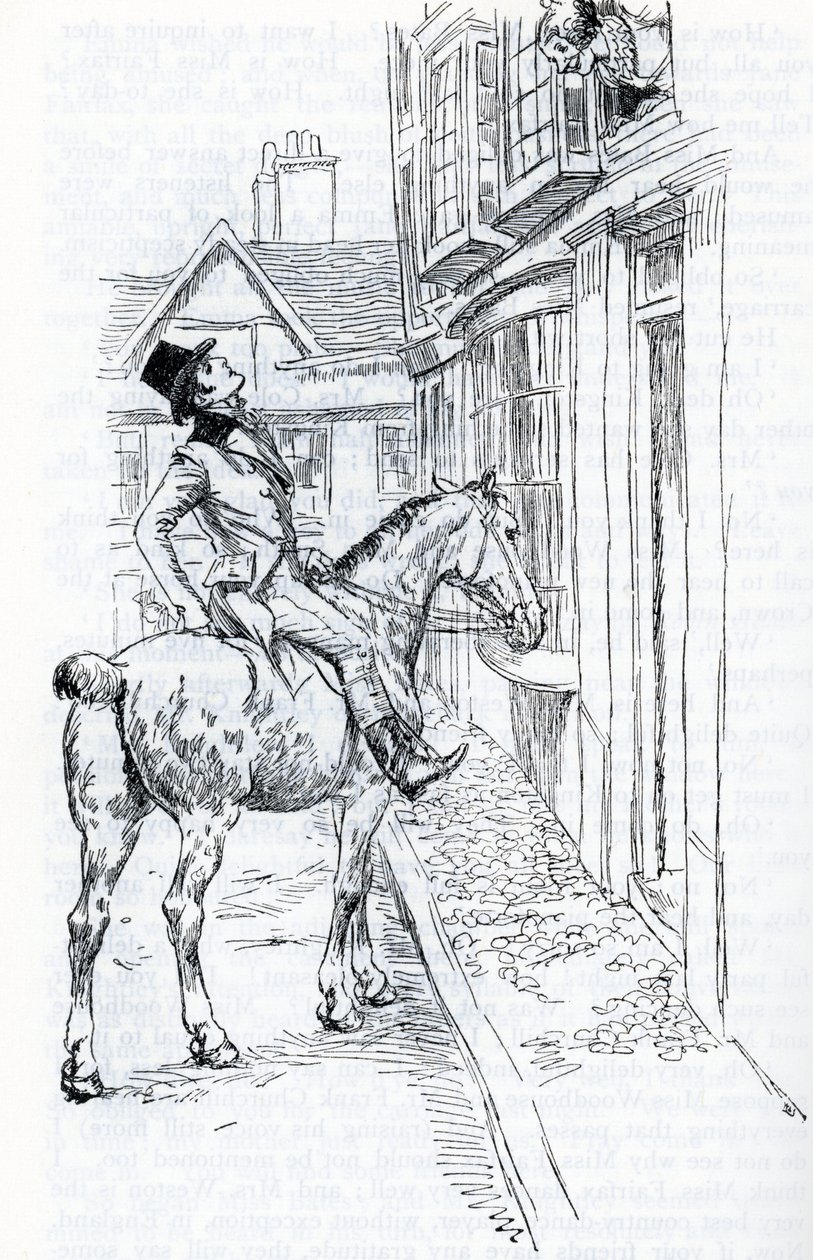 Illustration für "Emma" von Jane Austen von Hugh Thomson