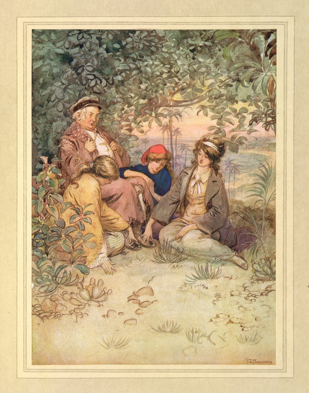 Auf der Insel, aus 
