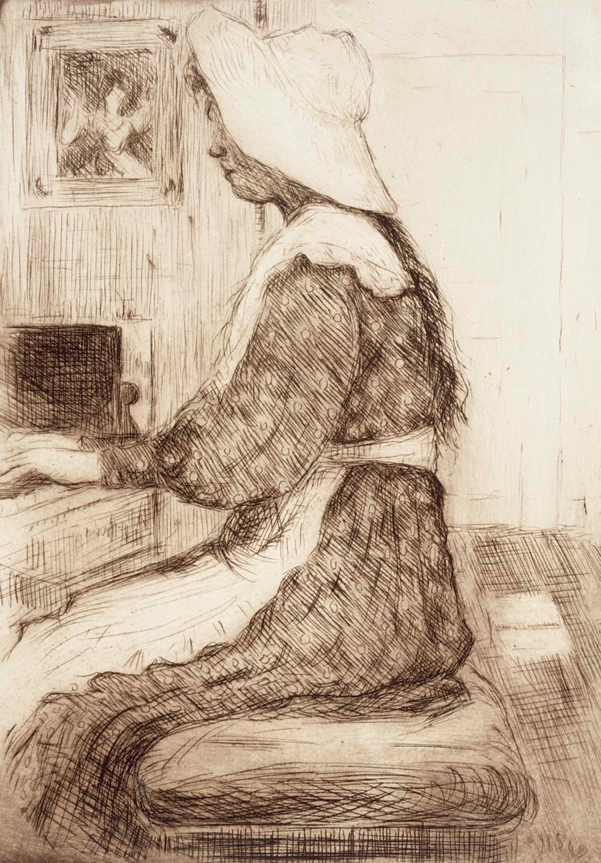 Am Klavier von Hugo Simberg
