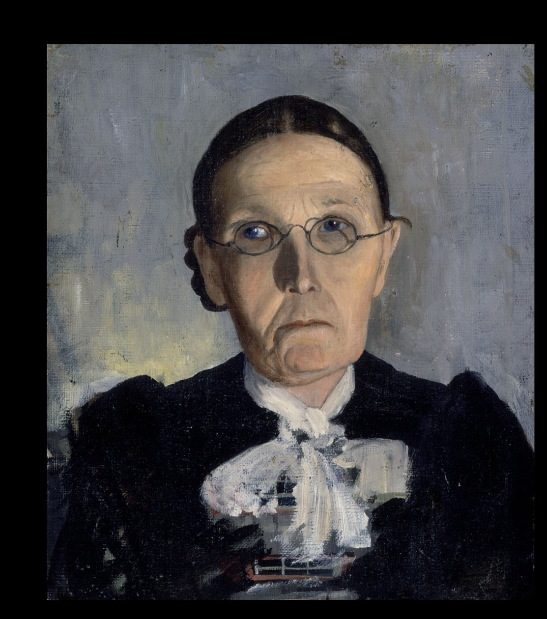 Kirchgängerin; Alte Frau von Hugo Simberg