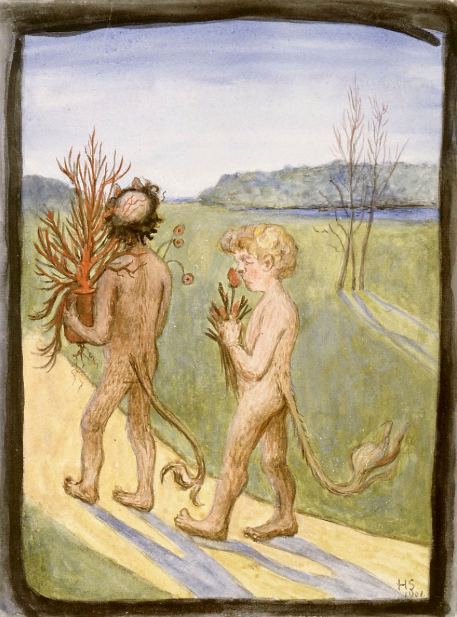 Blumen für sie von Hugo Simberg