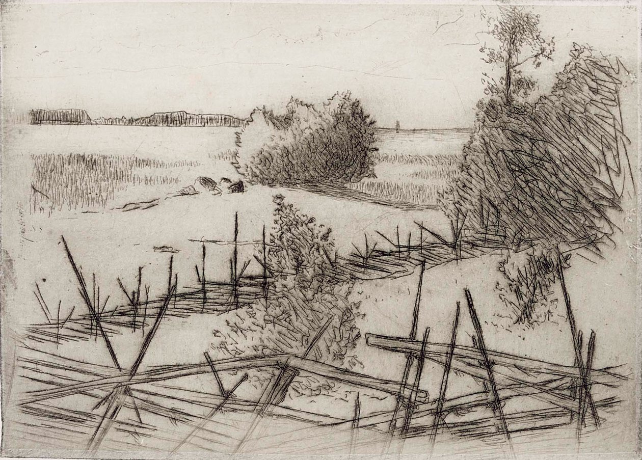 Sommerlandschaft von Hugo Simberg