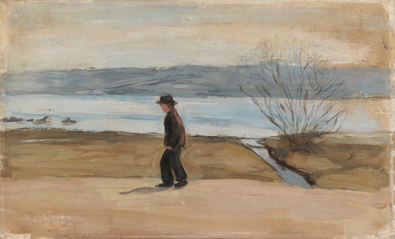 Der verwundete Engel, Landschaftsstudie von Hugo Simberg
