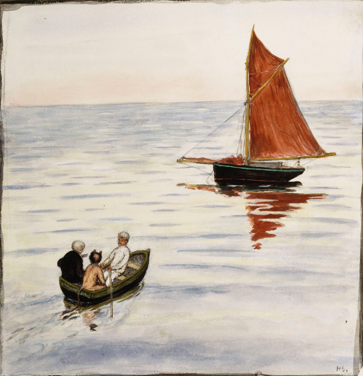Reisegefährten von Hugo Simberg