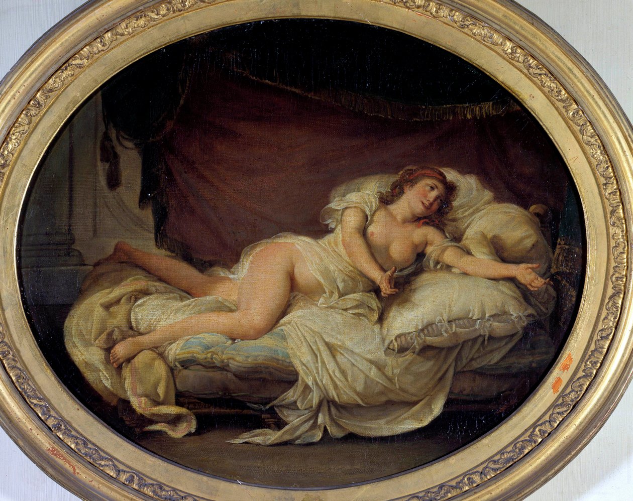 Frau Couchee von Hugues Traval