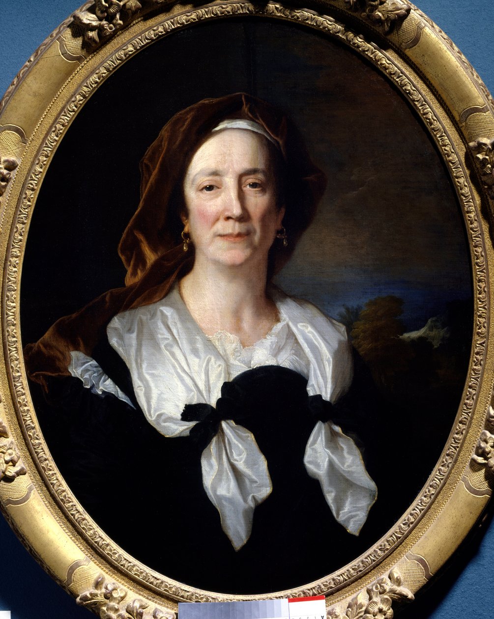 Porträt von Marie Serre, Mutter des Künstlers von Hyacinthe Francois Rigaud