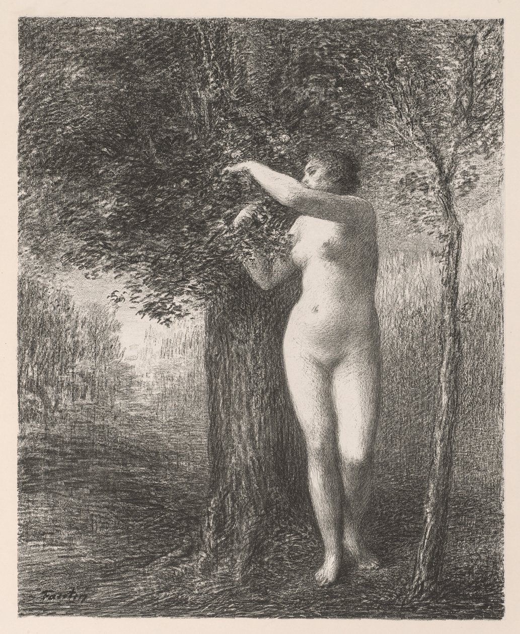 Eva, 1896 von Ignace Henri Jean Fantin Latour