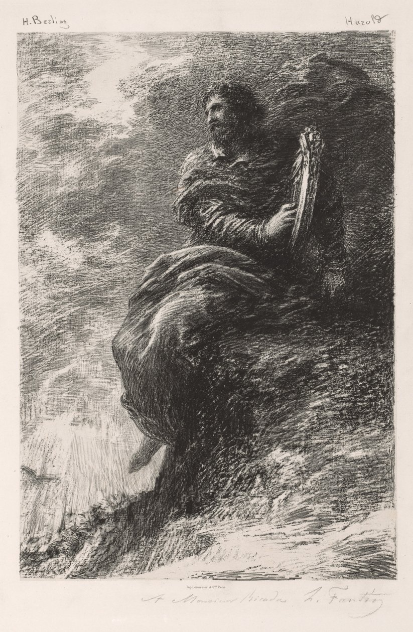 Harolde in den Bergen, 1884 von Ignace Henri Jean Fantin Latour