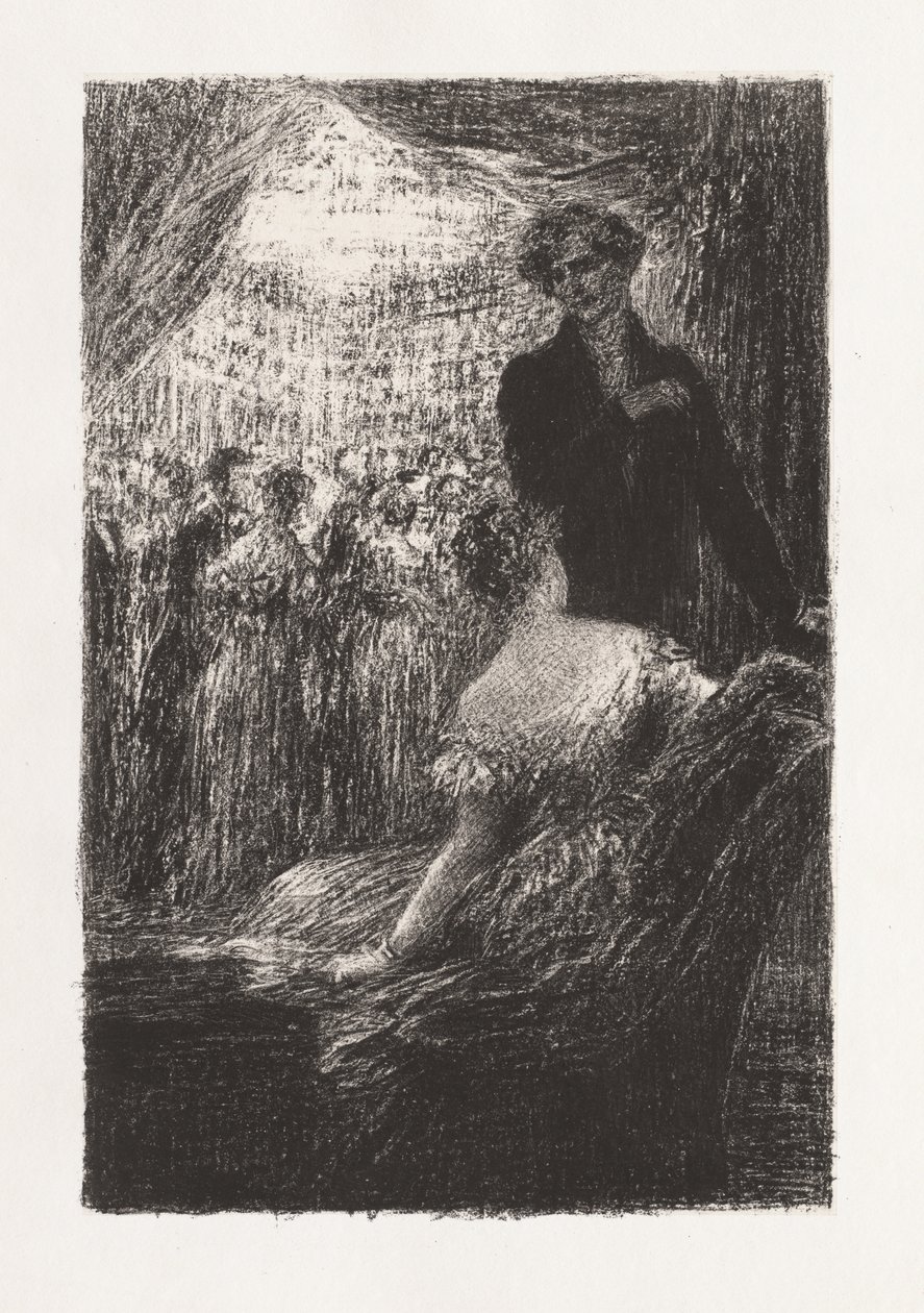 Hector Berlioz, sein Leben und seine Werke: Symphonie Fantastique-- Ein Ball von Ignace Henri Jean Fantin Latour