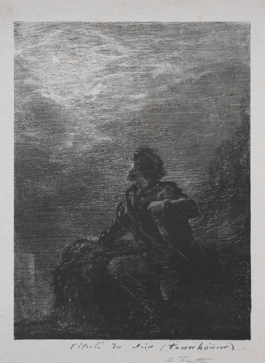 Der Abendstern, 1877 von Ignace Henri Jean Fantin Latour