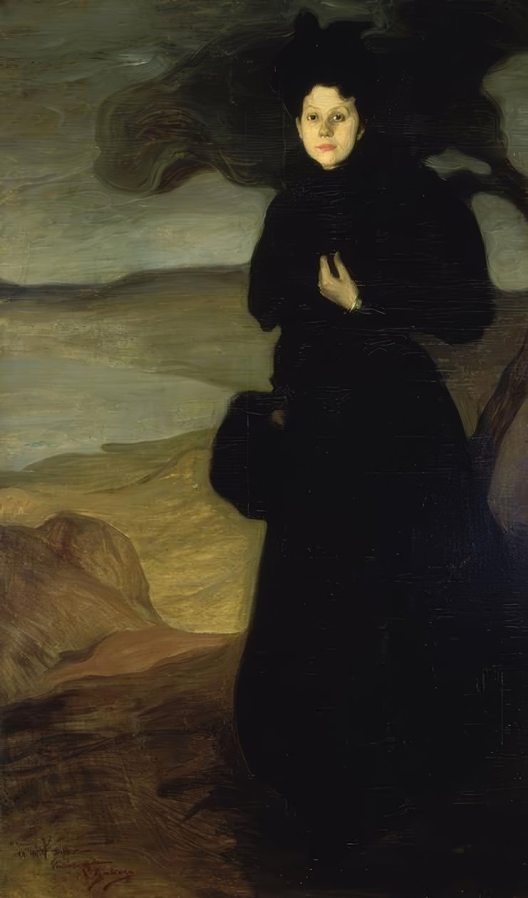 Porträt von Valentine Dethomas von Ignacio Zuloaga y Zabaleta