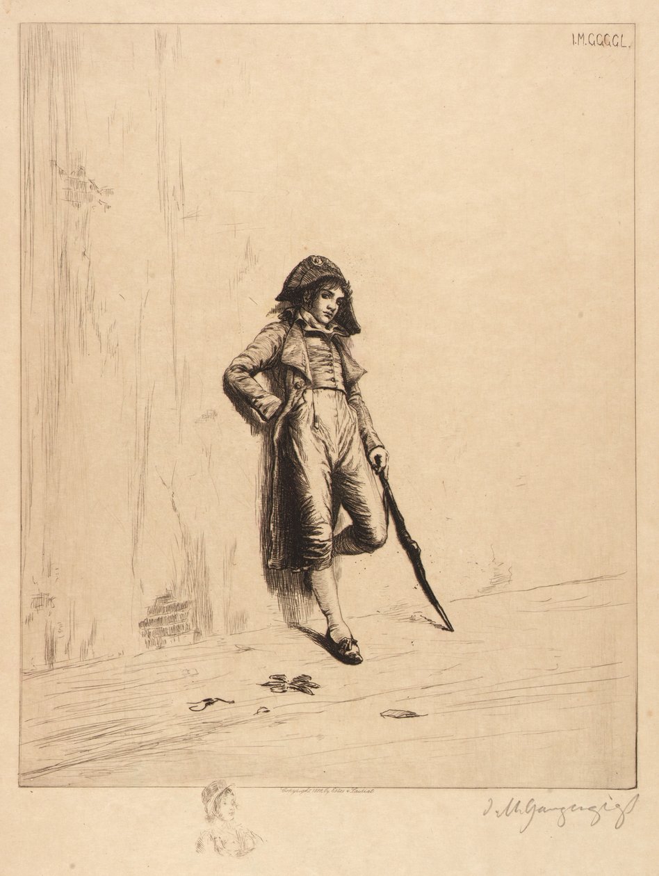 Der Faulenzer von Ignaz-Marcel Gaugengigl