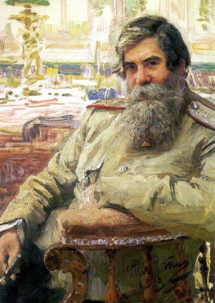Porträt des Neurophysiologen und Psychiaters Vladimir Mikhailovich Bekhterev von Ilya Efimovich Repin
