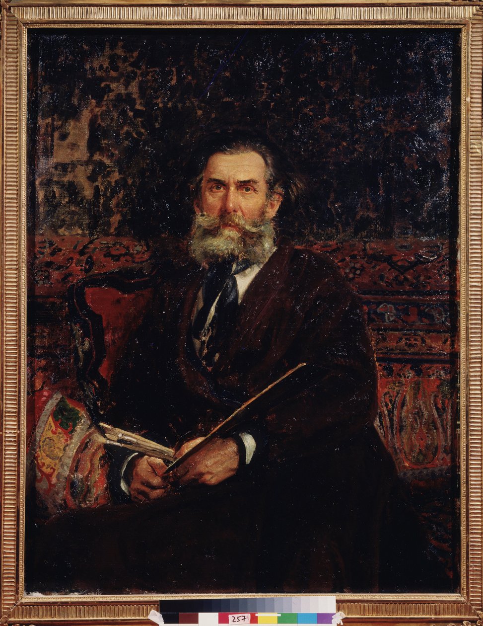 Porträt des Malers Alexei Bogolyubov von Ilya Efimovich Repin
