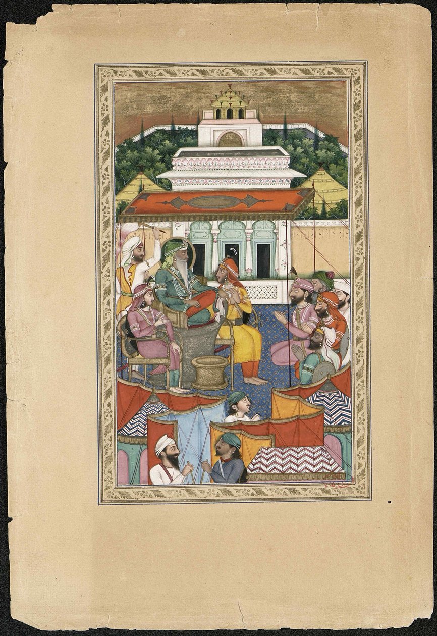 Maharaja Ranjit Singh, 1841 von Imam Bakhsh Lahori