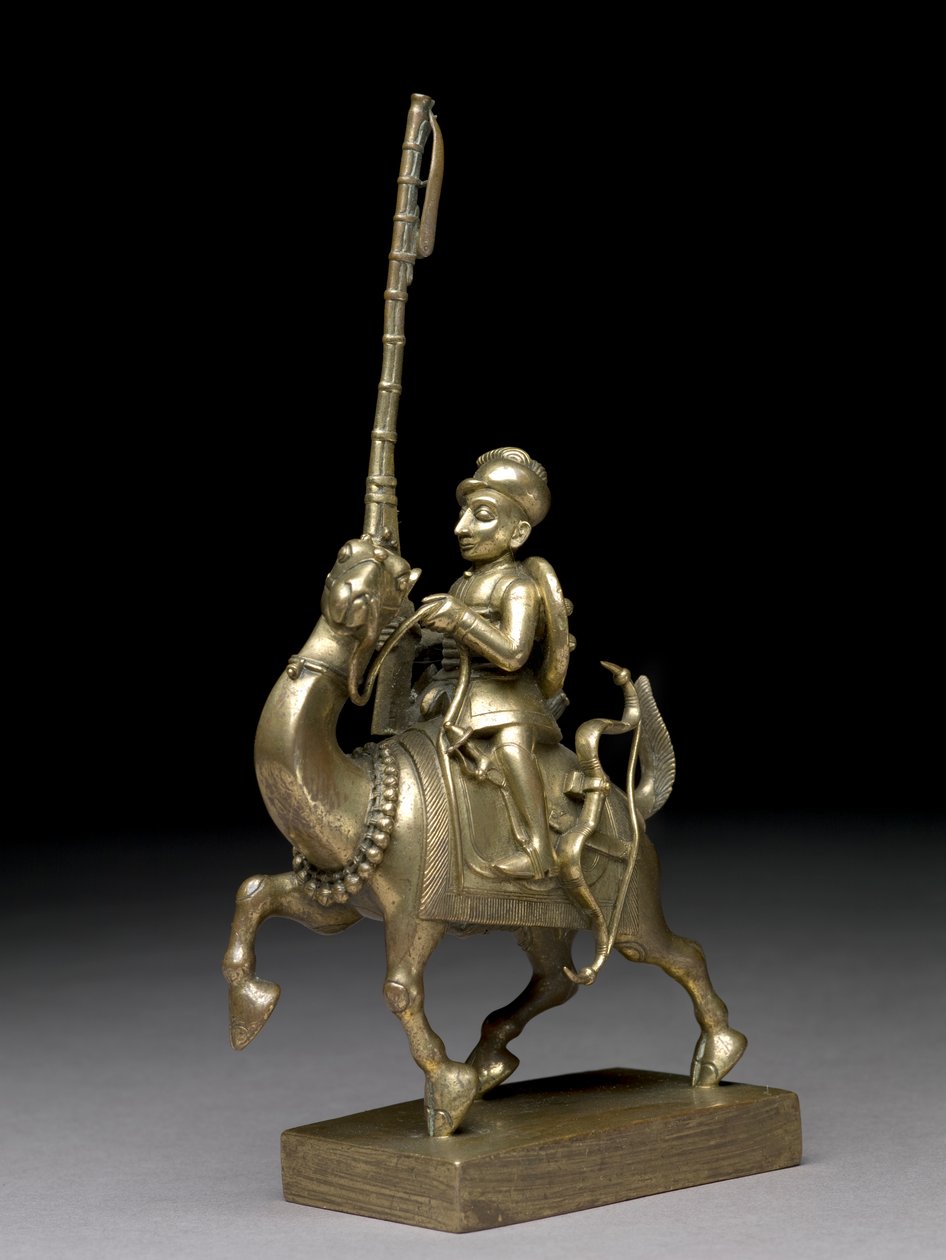 Ein Schütze auf einem Kamel reitend, Vizagapatam, um 1795 von Indian School
