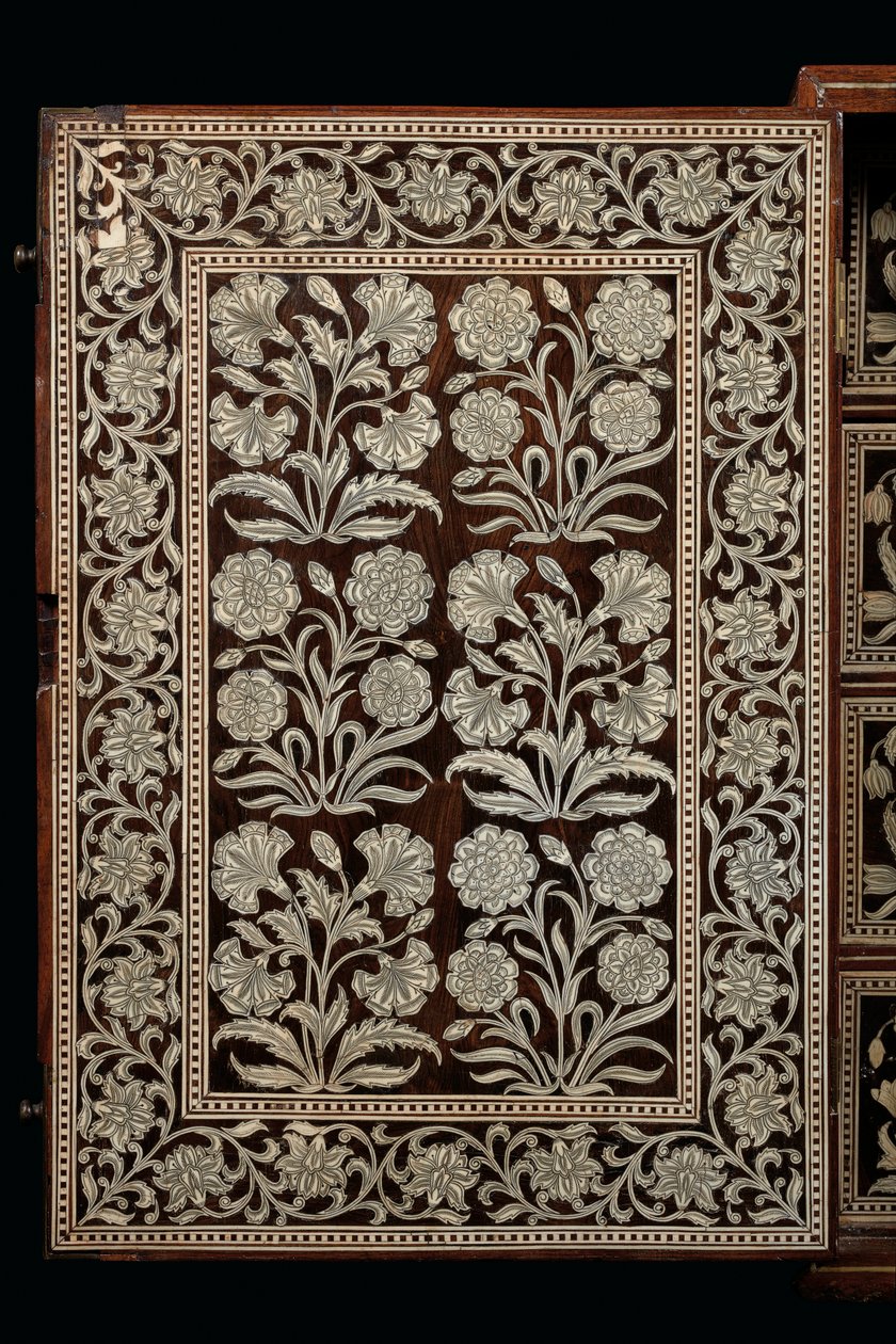 Mughal-Schrank, Gujarat oder Sindh, Westindien von Indian School