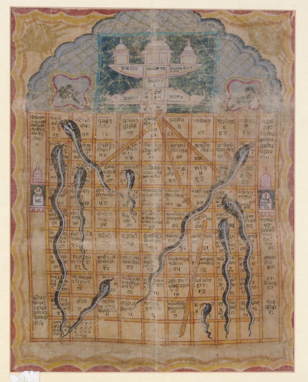 Gemälde von Gyan Bazi, Rajasthan von Indian School