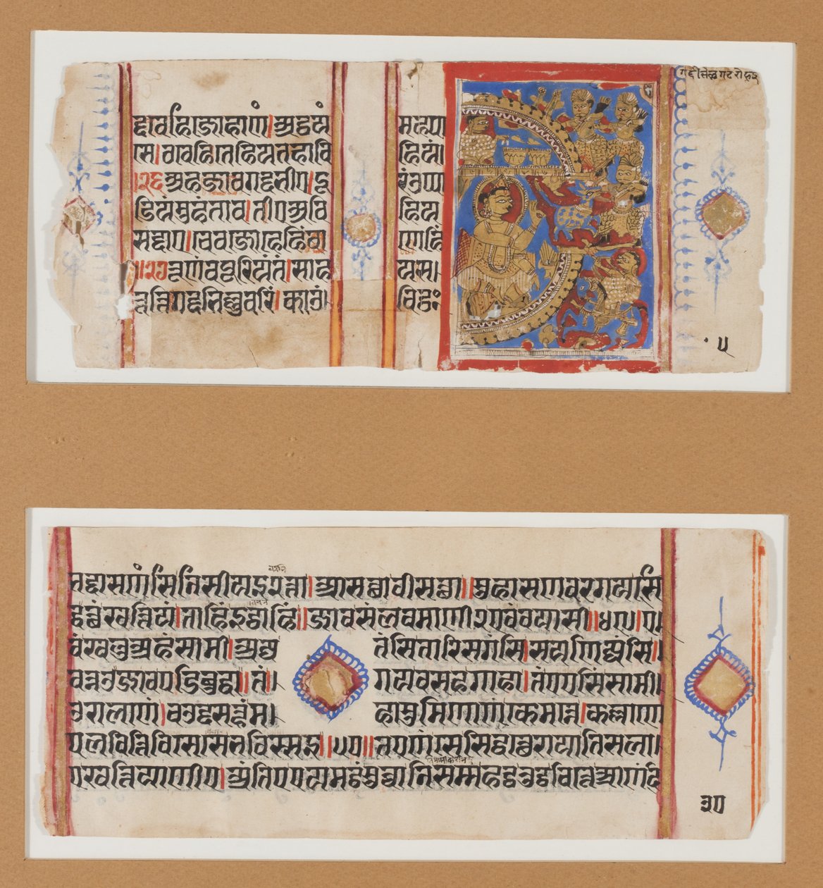 Die Belagerung von Ujjayimi; Tötung des magischen Esels, c.1600-1625 von Indian School