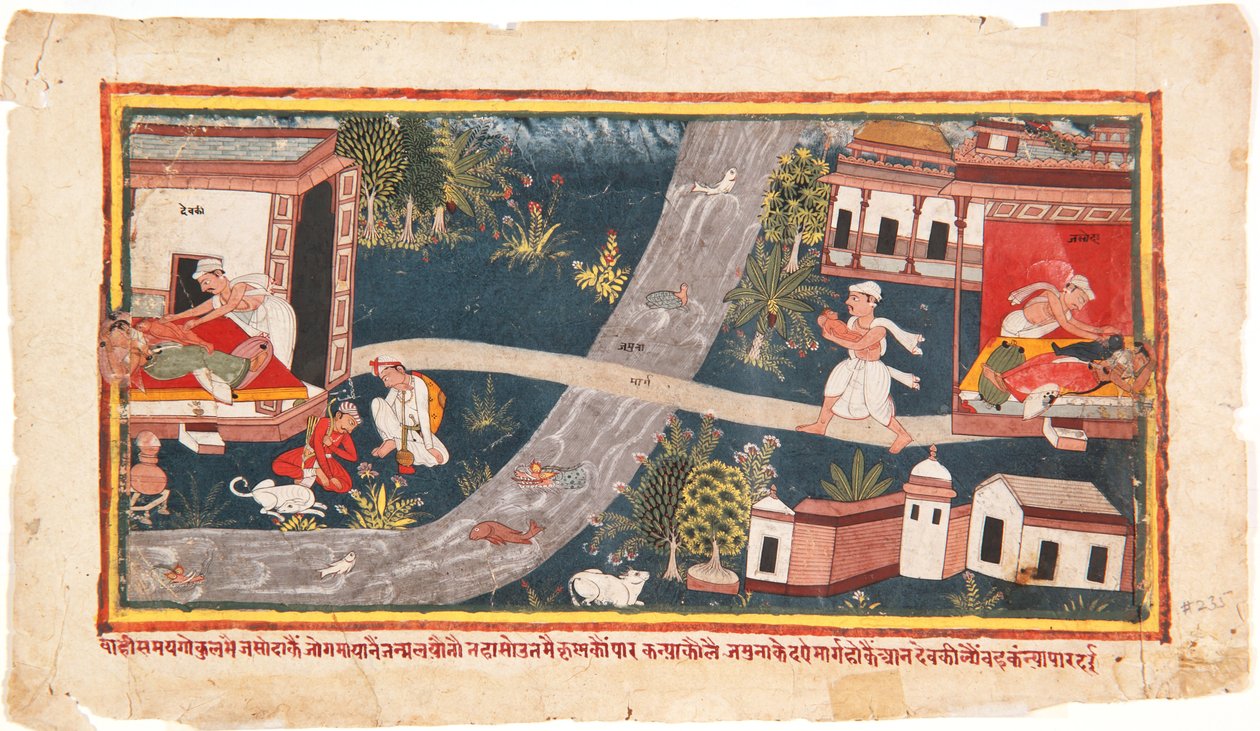 Die Babys werden ausgetauscht, 1600-25 von Indian School