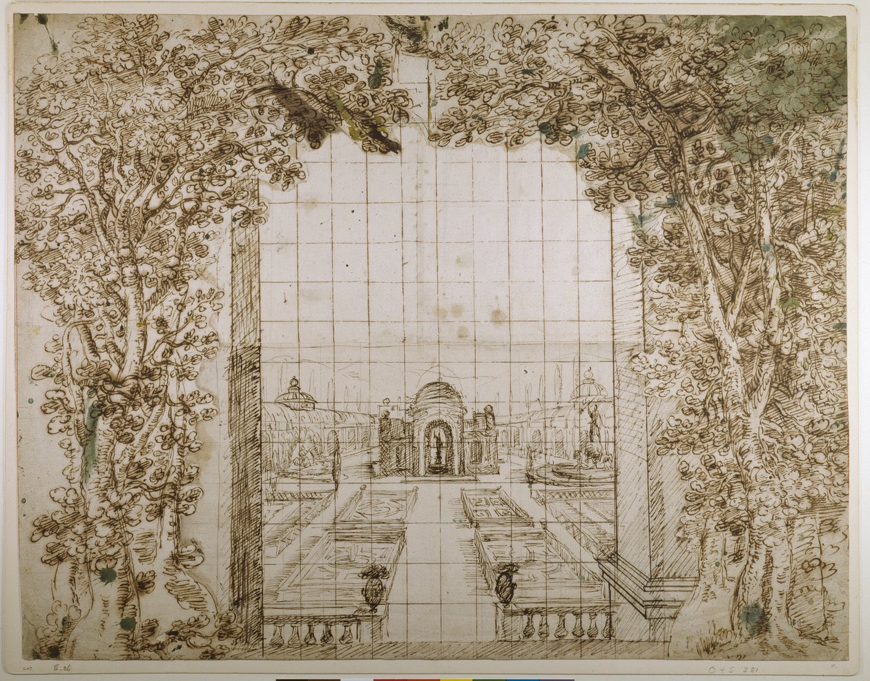 Ein Garten und fürstliche Villa von Inigo Jones