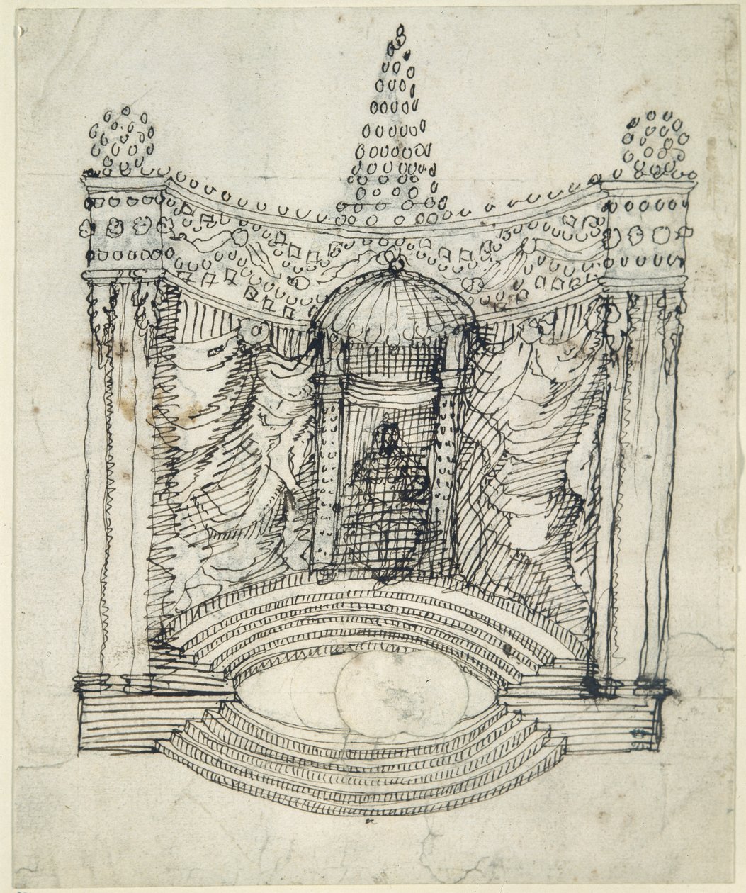 Ein Thron von Inigo Jones