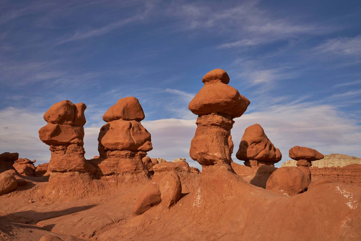 Felsformationen im Goblin Valley State Park in Utah, 2020 von Ira Block