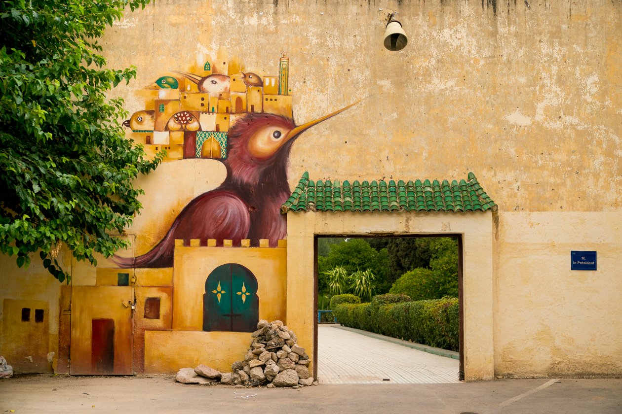 Szenen der Medina in Fes, Marokko, 2017 (Foto) von Ira Block