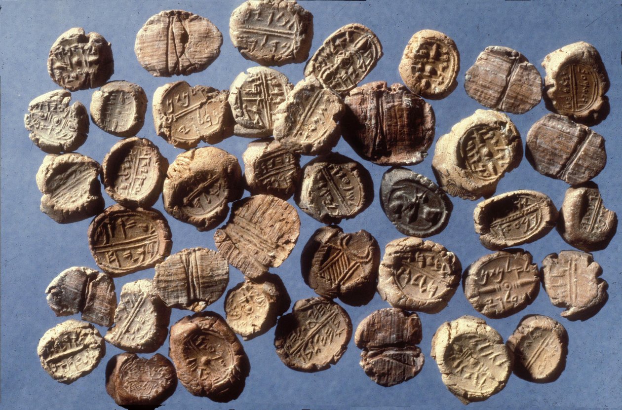 Ein Haufen von Bulea aus dem 8.-7. Jahrhundert v. Chr. von Iron Age
