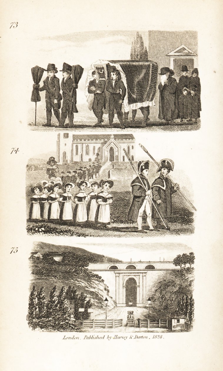 Das Begräbnis, die Charity-Kinder und der Highgate-Tunnel von Isaac Taylor