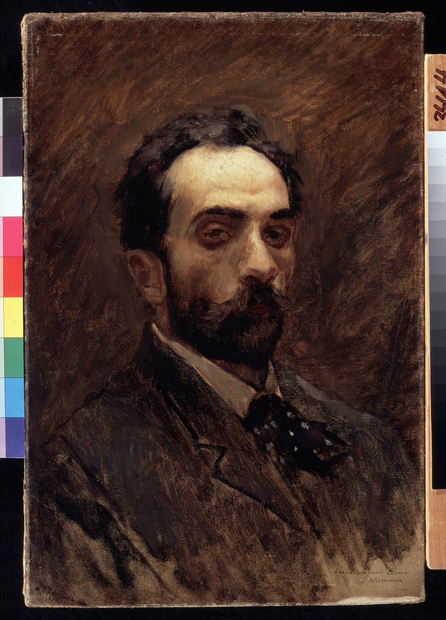 Selbstporträt von Isaak Ilyich Levitan