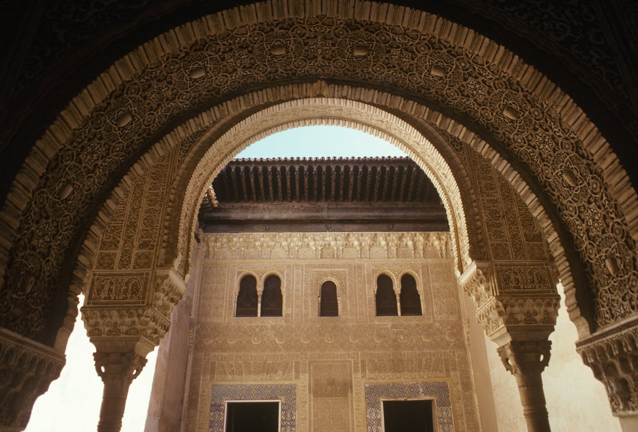 Ansicht des Palastes vom Patio de Mexuar von Islamic School