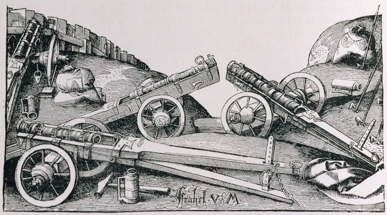 Kanone aus der Zeit von Cortes, aus 