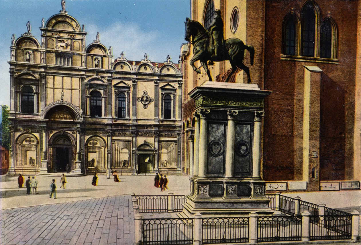 Venedig: Denkmal für B. Colleoni von Italian Photographer
