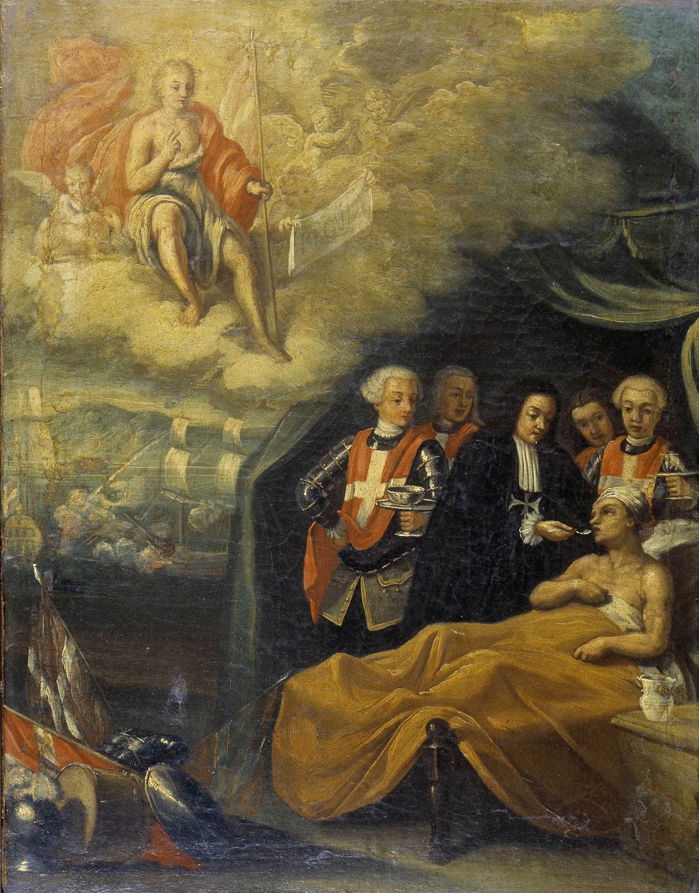 Allegorie zum Orden von Malta. Neapolitanische Schule von Italian School