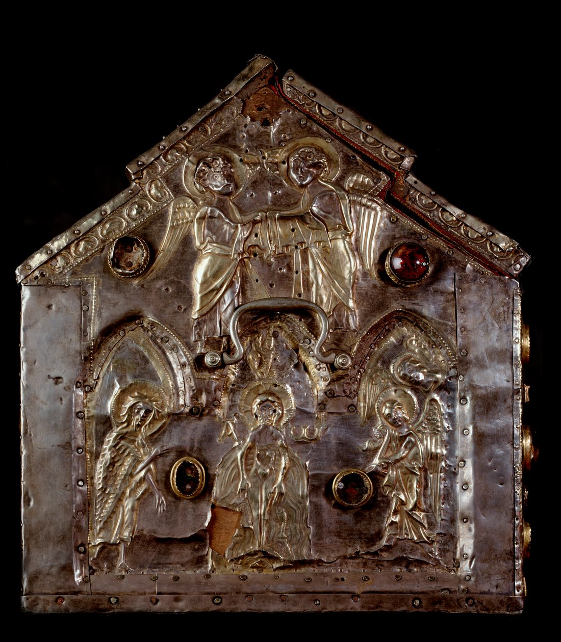 Arche von Barbarossa, mit Szenen aus dem Leben von Johannes dem Täufer von Italian School