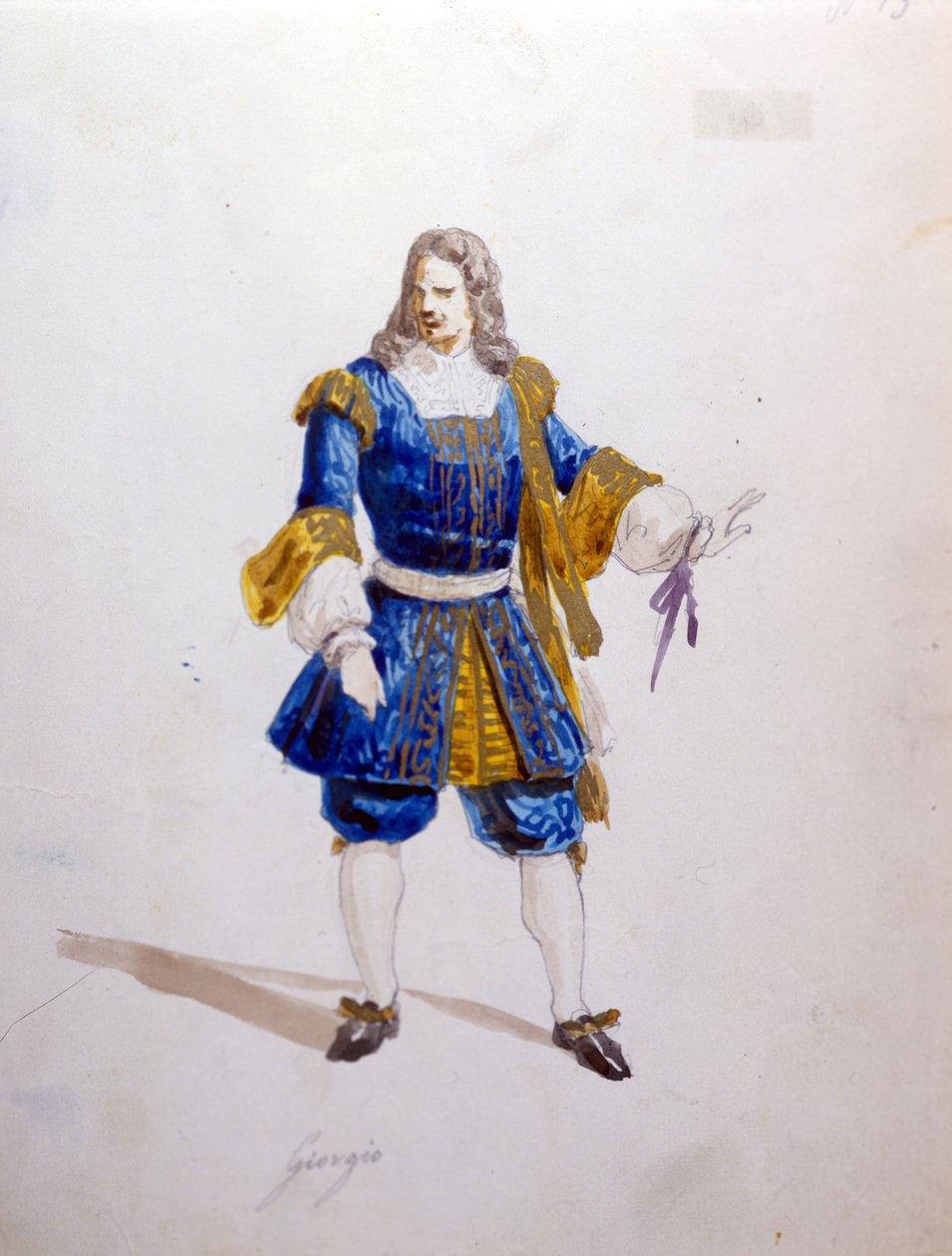 Charakter von Giorgio in der „Traviata“ von Giuseppe Verdi von Italian School