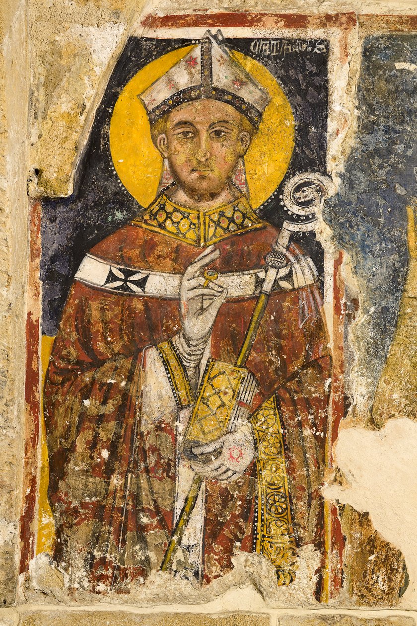 Detail des Triptychons, das San Cataldo darstellt von Italian School