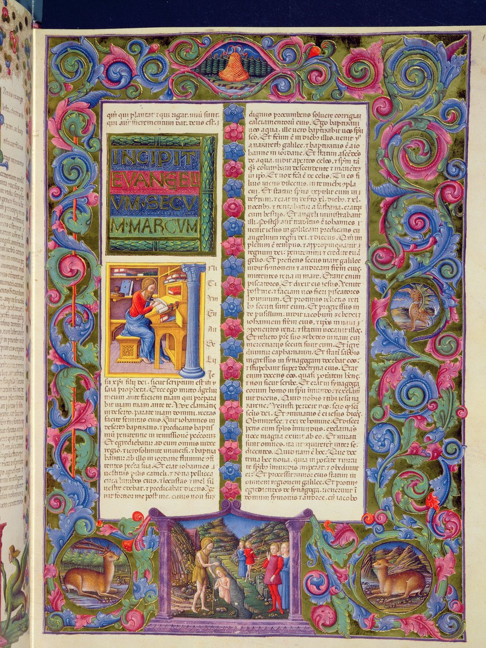 Zweites Evangelium des Markus, aus der Borso d