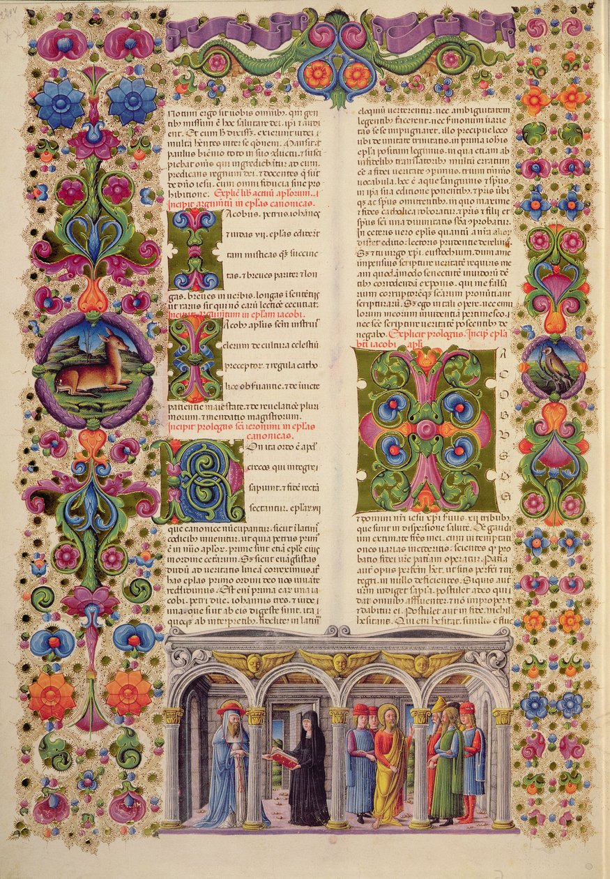 Buch von Jakob, aus der Borso d
