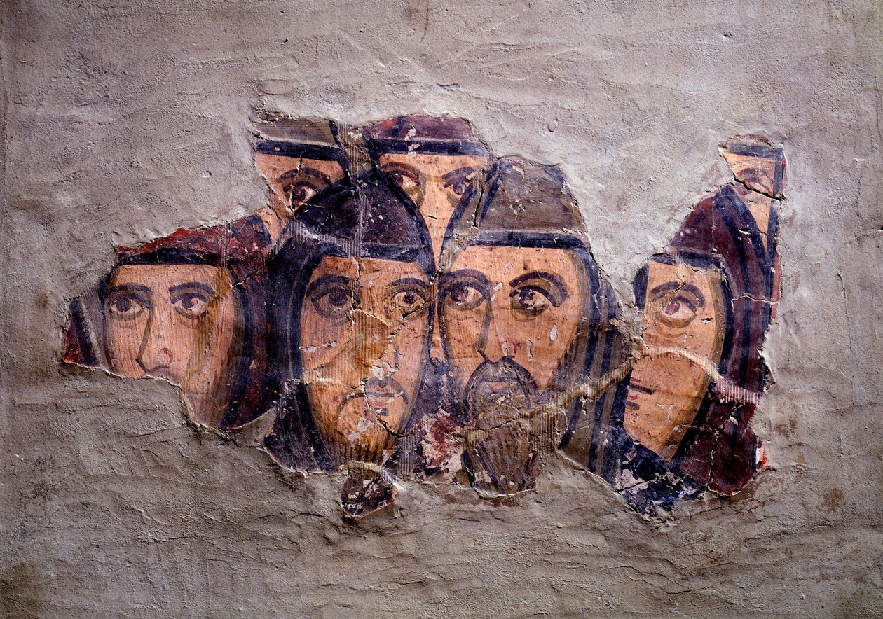 Köpfe orientalischer Mönche von Italian School