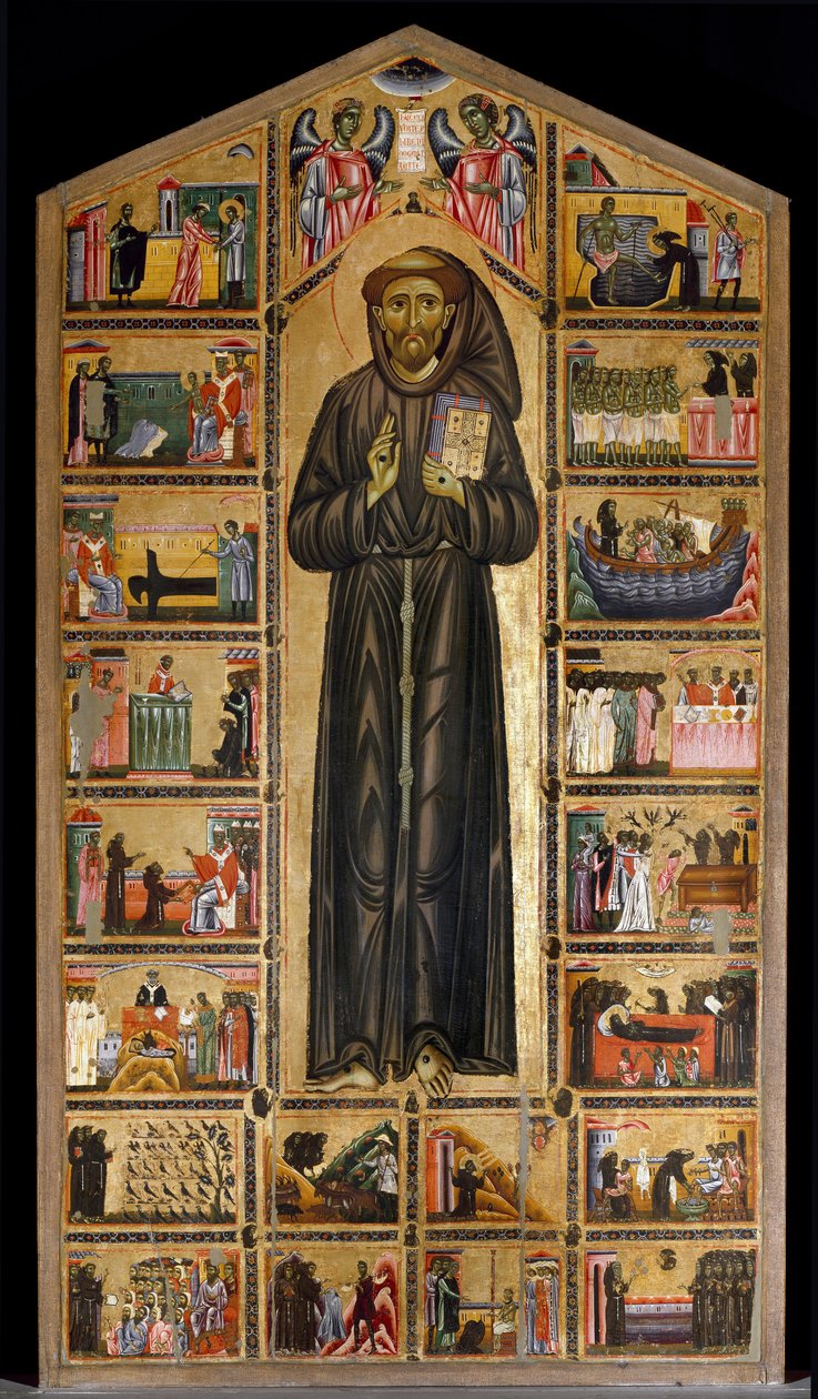 Meister des San Francesco Bardi: Altarbild von San Francesco d