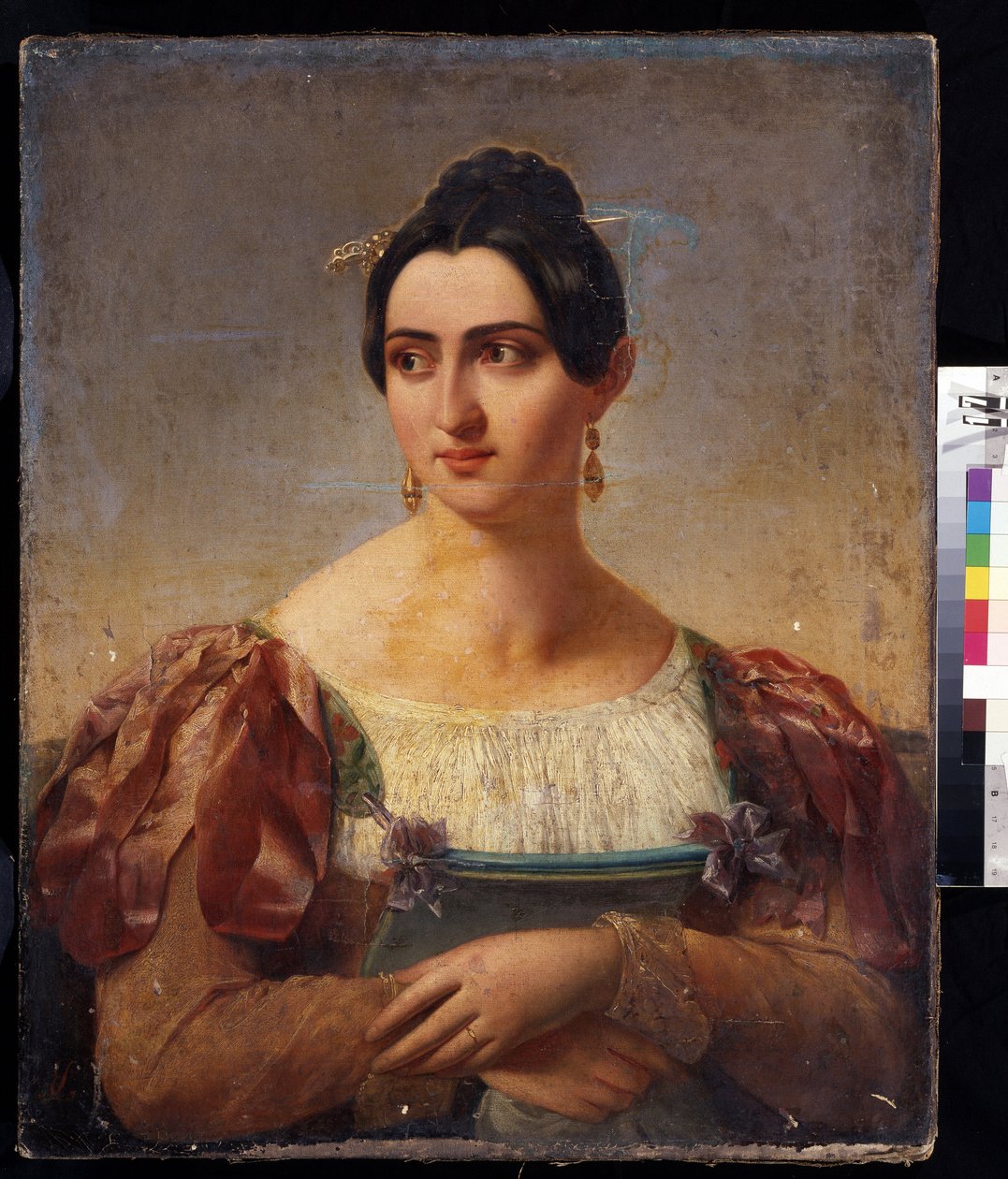 Porträt einer Frau von Italian School