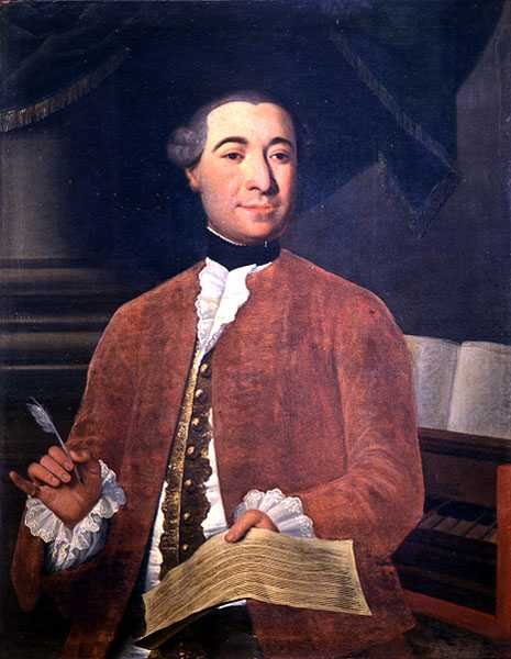 Porträt von Anton Maria Paoli, ca. 1750 von Italian School