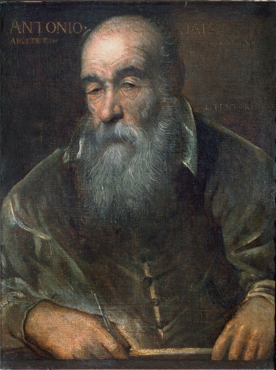 Porträt von Antonio da Ponte (1512-97) (Erbauer der Rialtobrücke) von Italian School