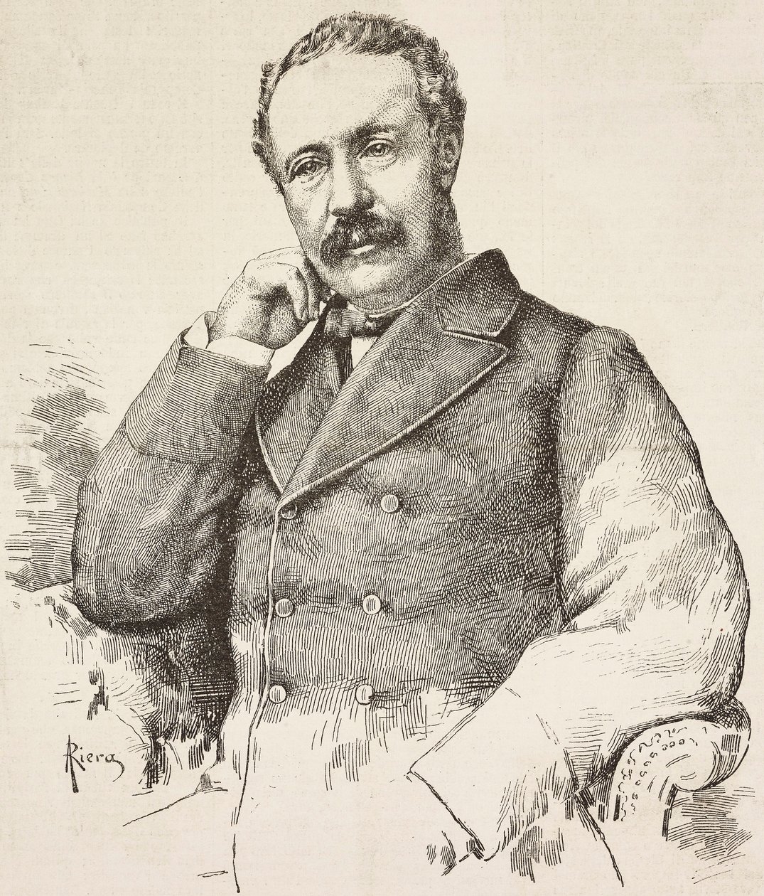 Porträt von Charles George Gordon, bekannt als Gordon Pascha von Italian School
