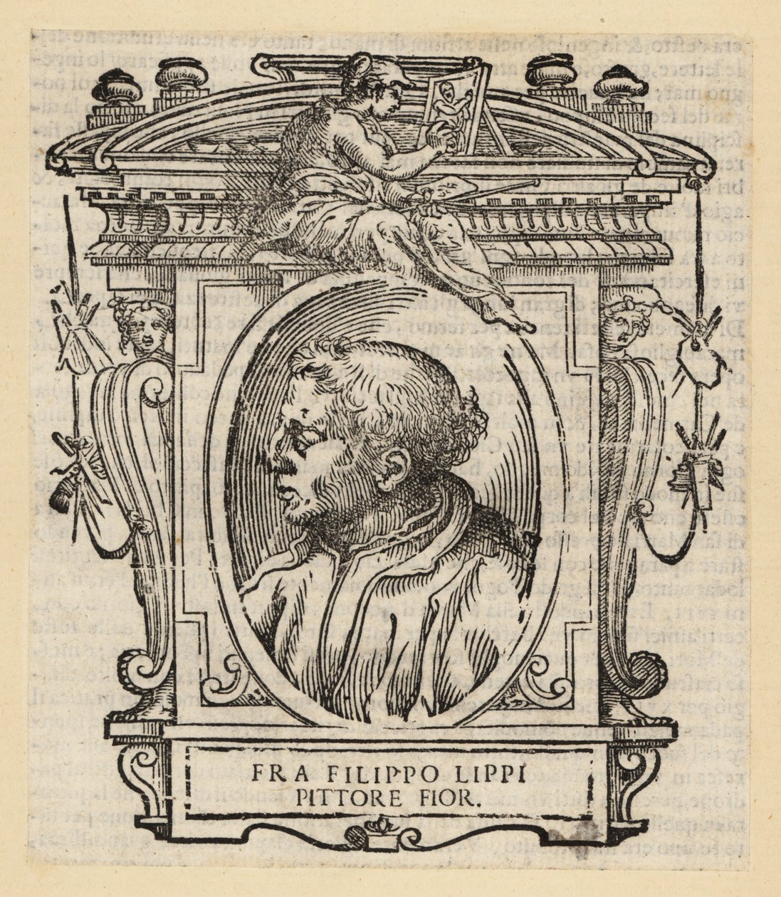 Porträt von Filippo Lippi von Italian School