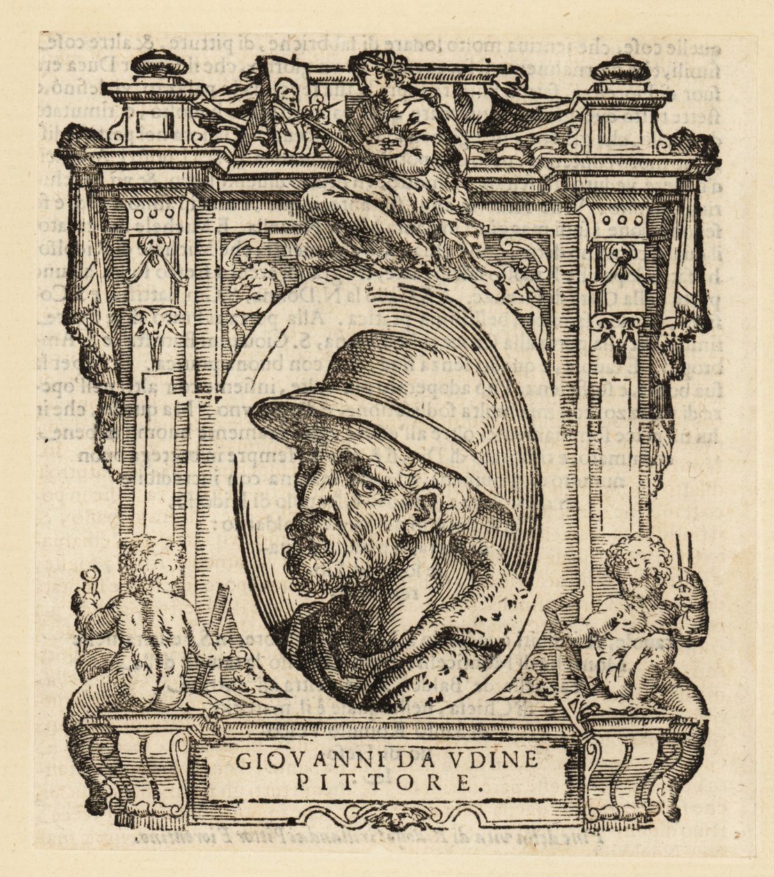 Porträt von Giovanni Nanni von Italian School